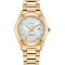 Citizen Sport Luxury 33mm Watch with White MOP Dial with Diamonds and Gold-Tone SS Bracelet