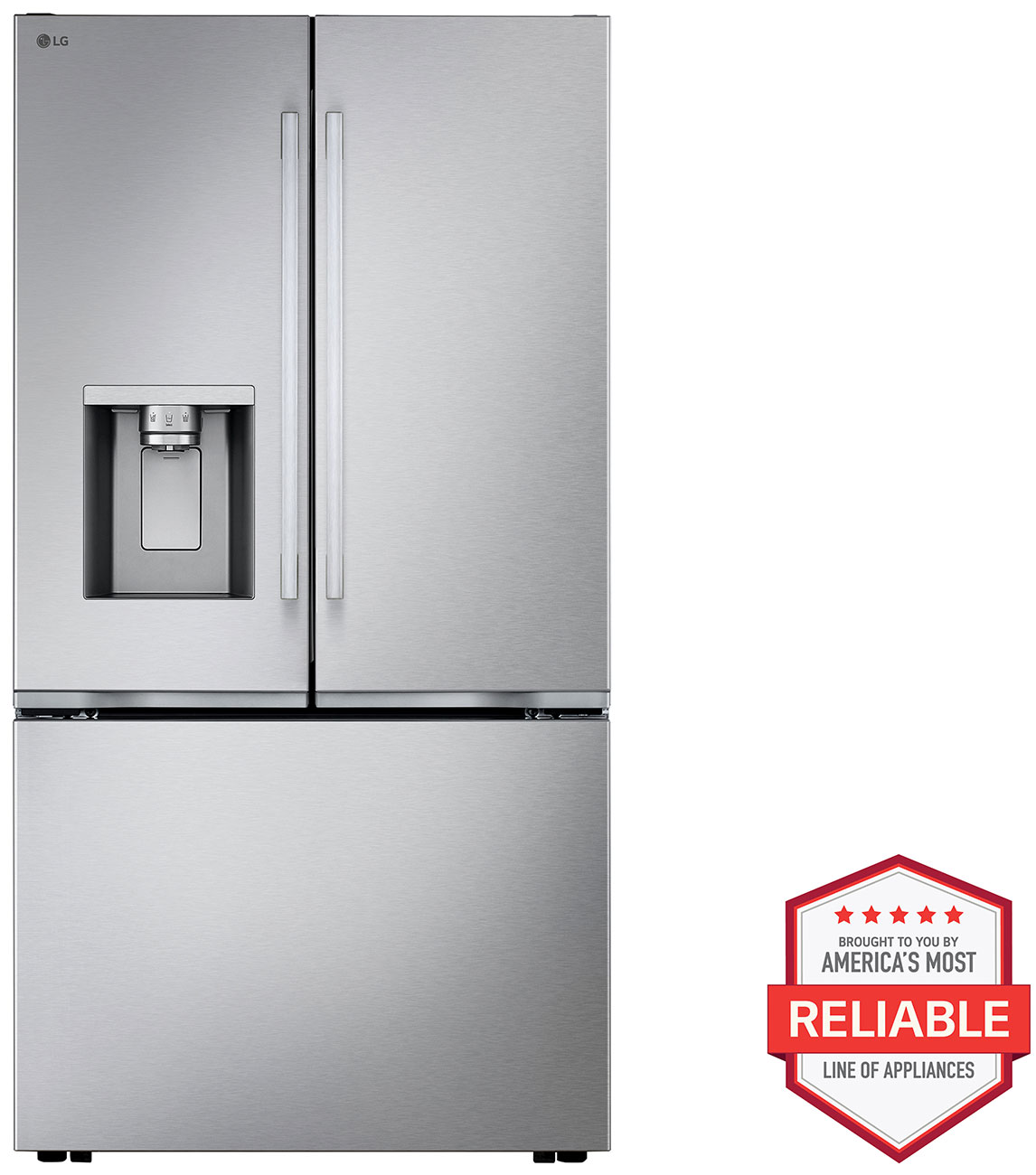 LG - LF24Z6530S - French Door Refrigerators