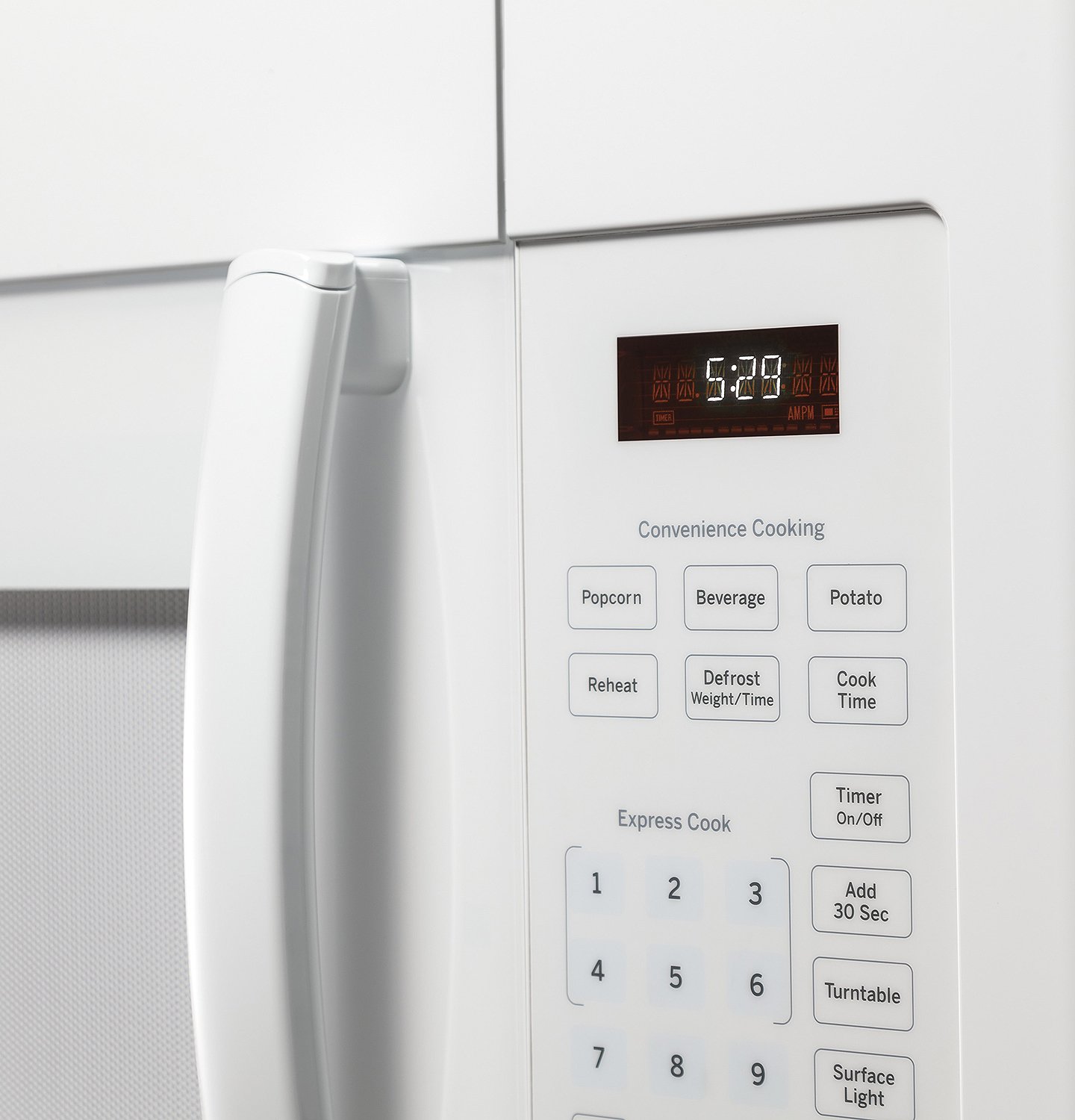 Ge Jvm3160dfww White Over The Range Microwave Oven Abt