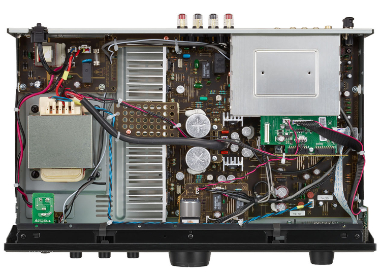 Denon Black Integrated Amplifier With 70W Power Per Channel - PMA-600NE