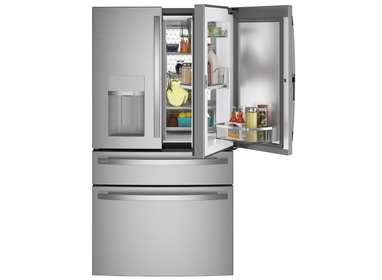 GE Profile Refrigerators - 4 Door French Door Door-in-Door 27.9 Cu Ft - PVD28BYNFS