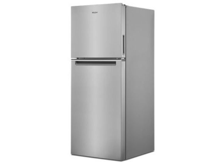 Whirlpool ADA 11.6 Cu. Ft. Small Space Top-Freezer Refrigerator 24-Inch Wide in Fingerprint Resistant Stainless Steel - WRT112CZJZ