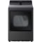 LG Ultra Large Capacity Gas Dryer with AI Sensing 7.3 Cu. Ft. in Black