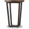 Hooker Furniture Living Room Parkcrest Martini Table in Copper | Dark Metal