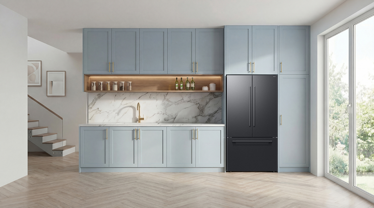 Kitchen view of Samsung Refrigerator