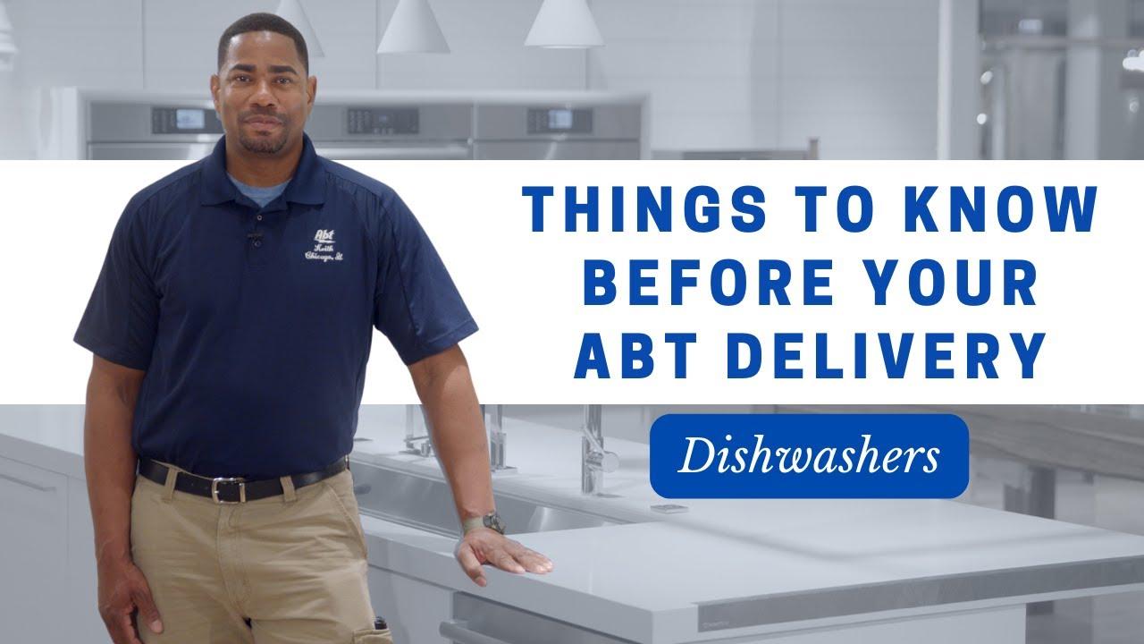 Things To Know Before Your Abt Delivery: Dishwasher Video