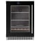 Danby Silhouette 5 Cu. Ft. Built-in Beverage Center Left-Hinge 24-Inch Wide in Black Frame