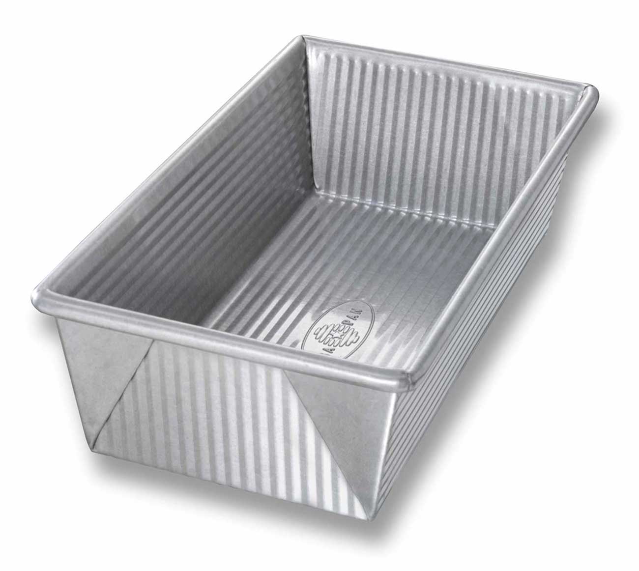 Top Angled View Image of Loaf Pan