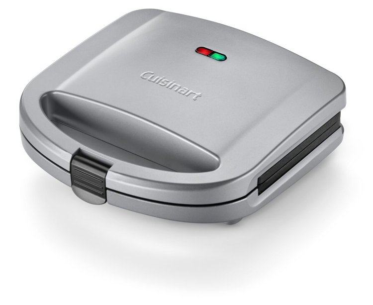 Cuisinart Sandwich Maker in Gray - WM-SW2N1NAS | Abt Cuisinart スクープ &amp; ストレイントング ワンサイズ シルバー