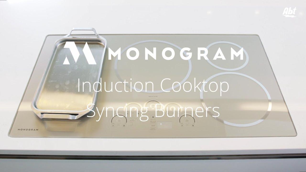 Monogram 36" Black Induction Cooktop ZHU36RDPBB Abt