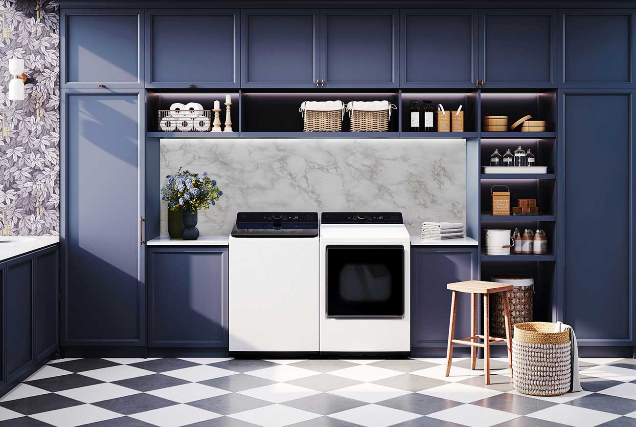 Lifestyle Pair view of LG Top Load Washer