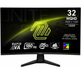 MSI MAG 32CQ6F Curved Gaming Monitor 31.5-Inch WQHD 180Hz in Black