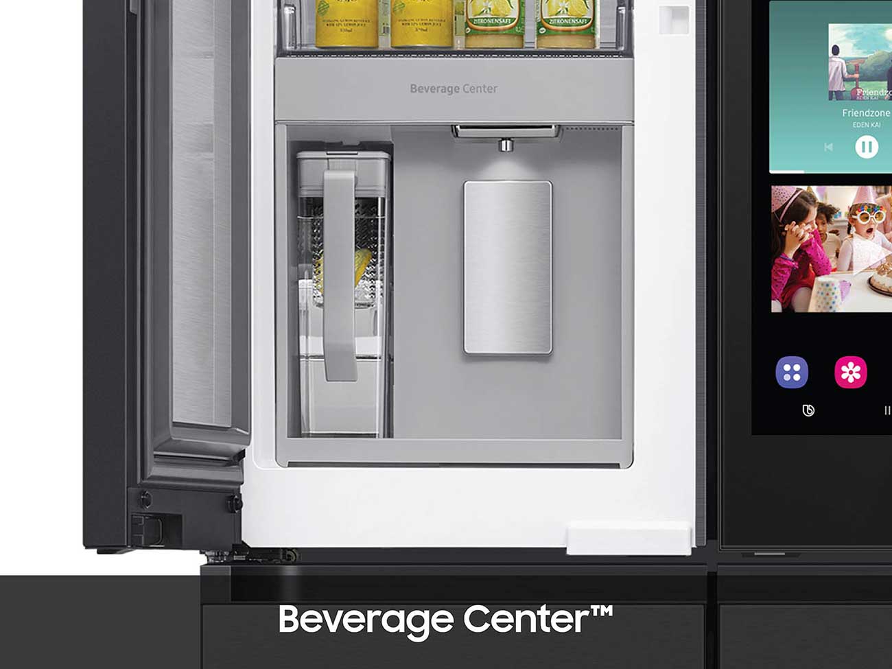 Feature View of Beverage Center