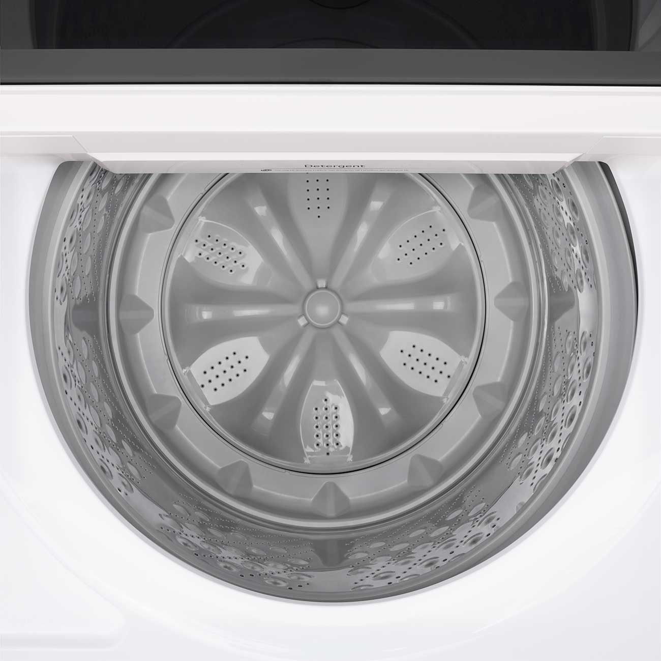 Inside view of LG Top Load Washer