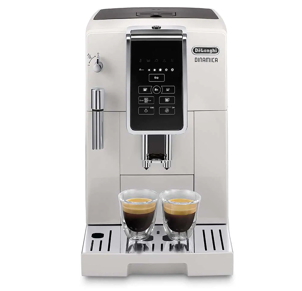 Delonghi Dinamica White Coffee Machine ECAM35025SB Abt