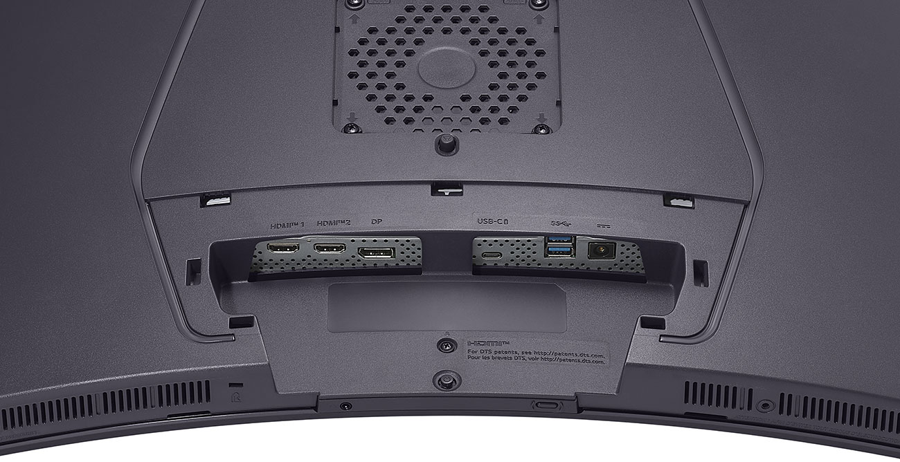 Close Up View Of The Monitor Ports