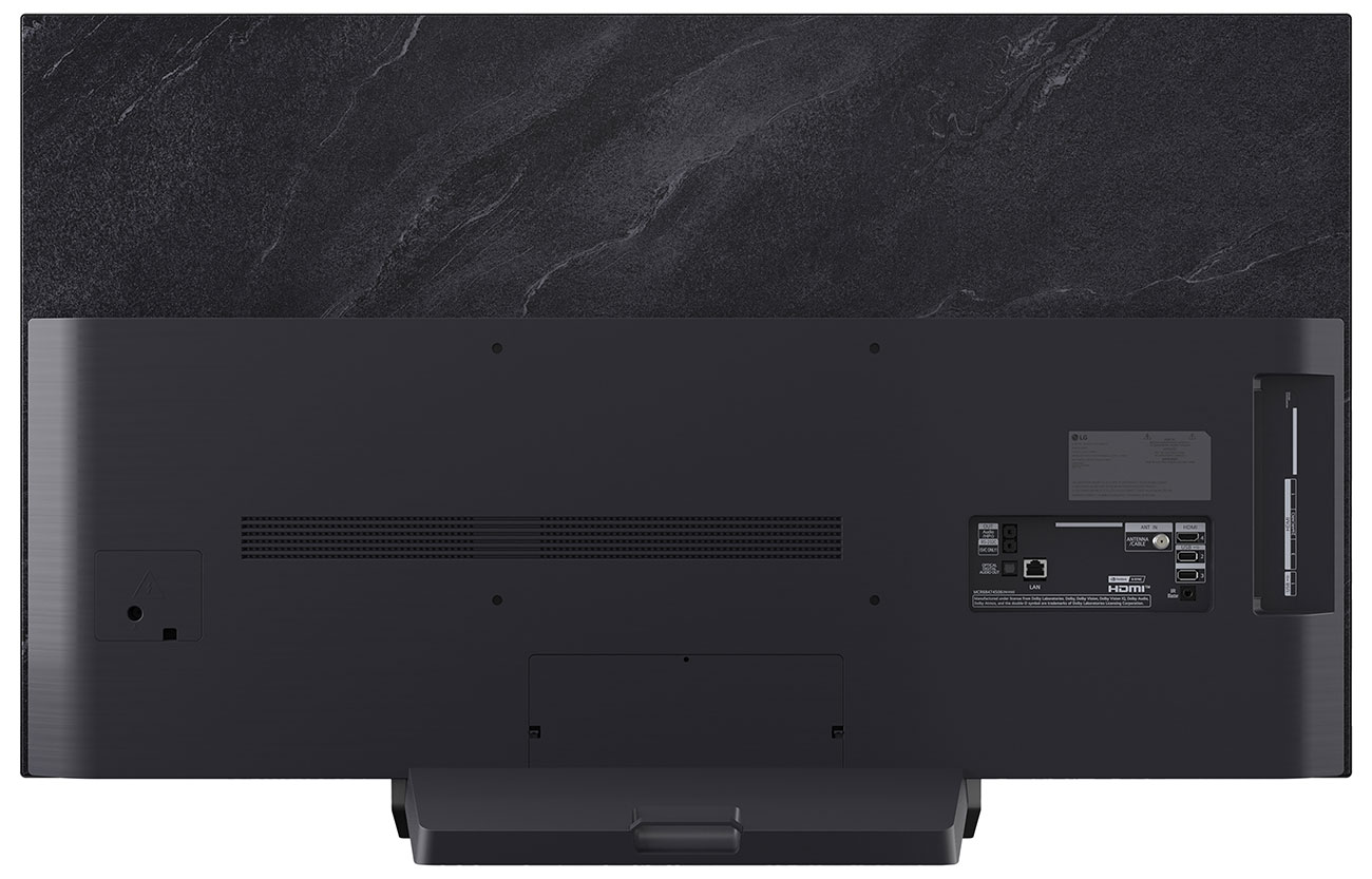 Rear View of LG OLED 4K Smart TV 