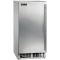 Perlick ADA Height Compliant Clear Ice Maker Indoor/Outdoor Left-Hinge 15-Inch Wide in Stainless Steel