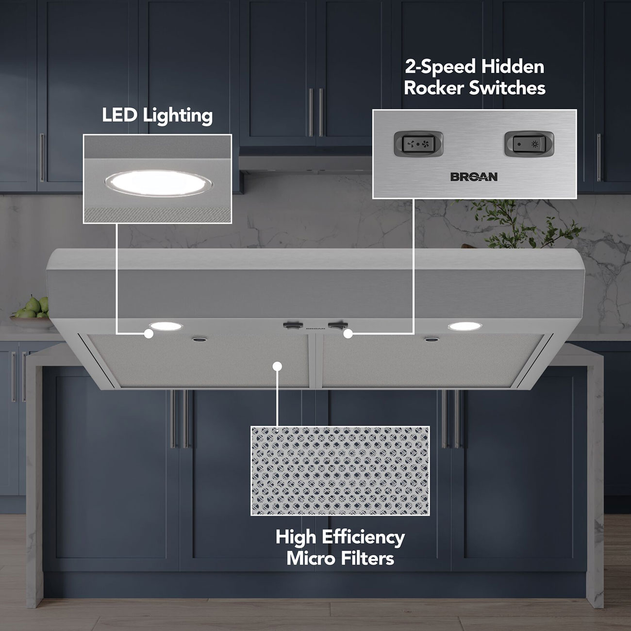 Broan - MTR1303SS - Wall Hoods