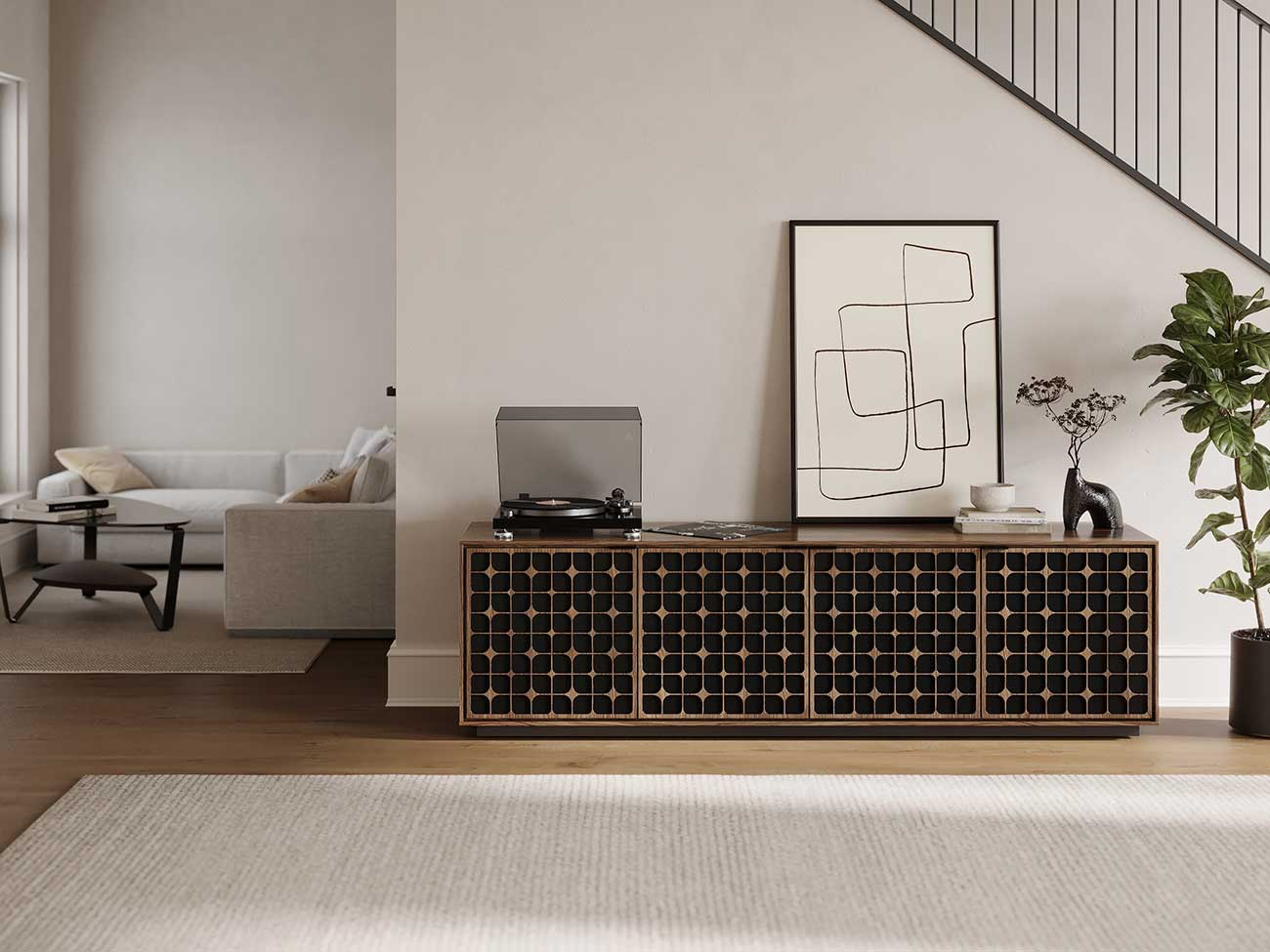 BDI - 8703 CS-WL - TV Stands & Entertainment Centers