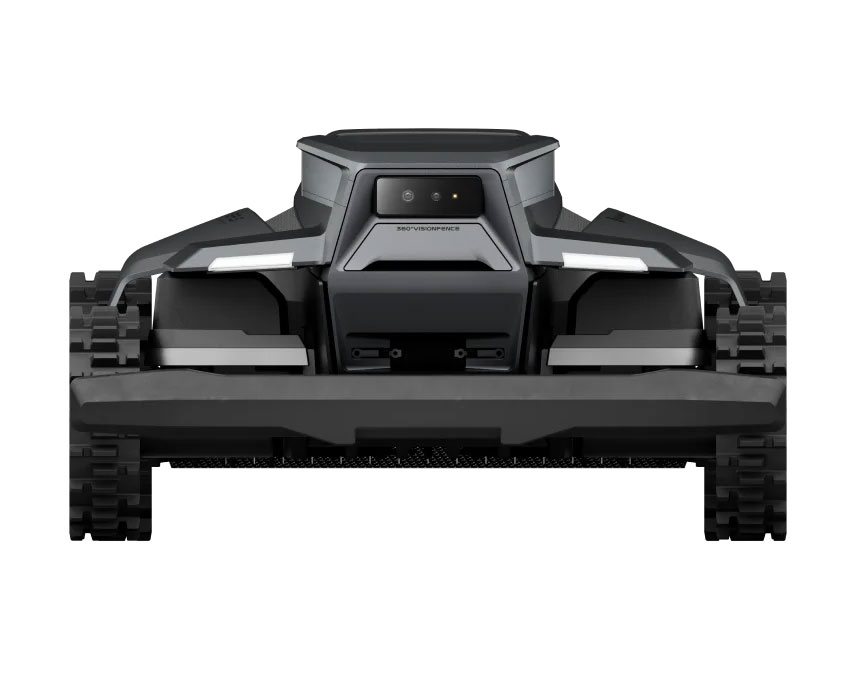 Front View of Navimow Robotic Mower