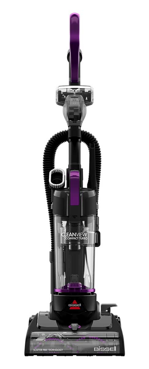 Front view of Upright Vacuum