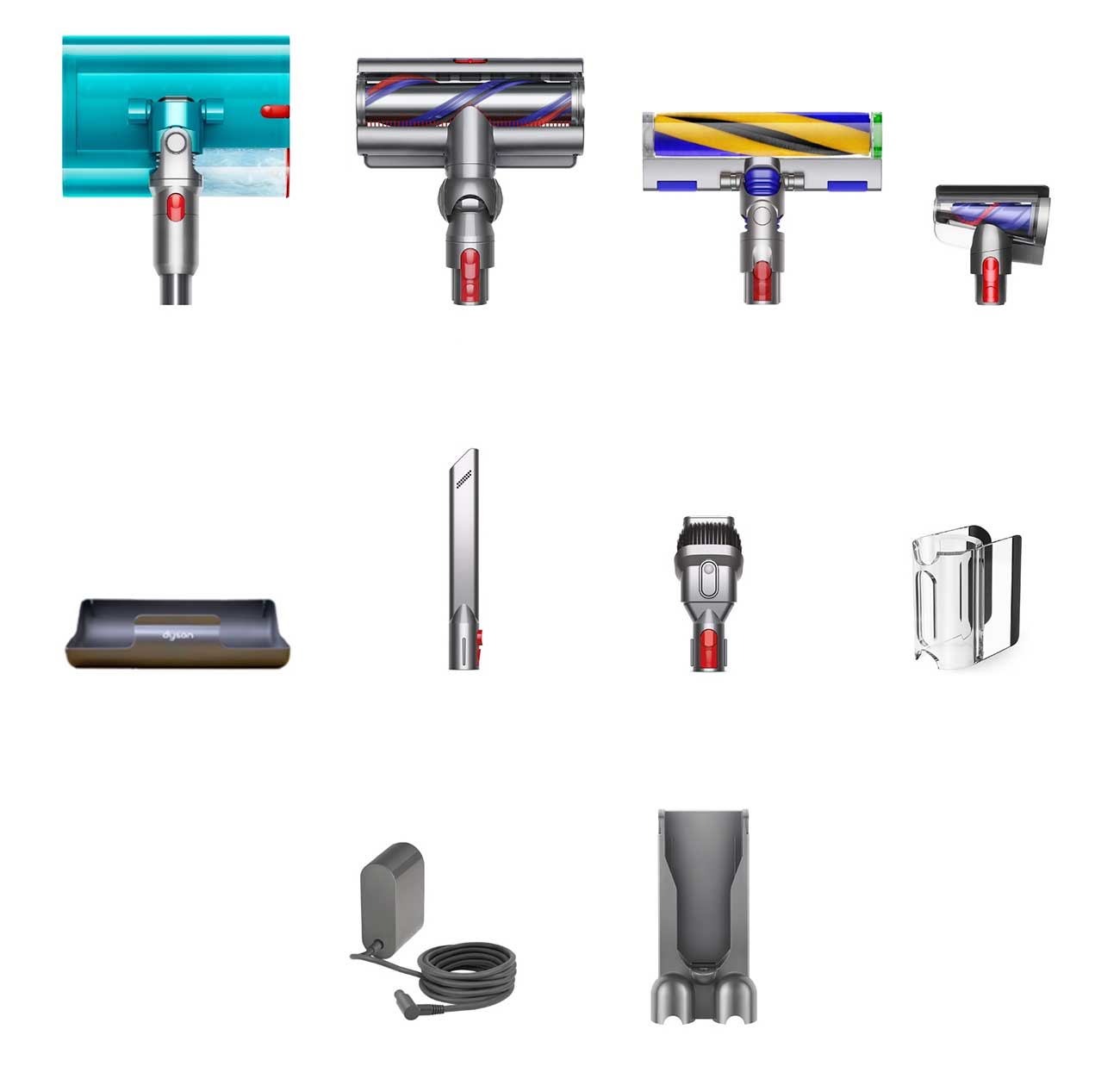 Everything Included with Stick Vacuum