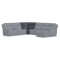 Flexsteel Sawyer Full Wedge in Marine Leather