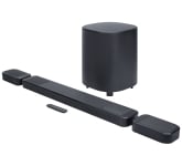 JBL Bar 1000MK2 7.1.4-Channel Soundbar With Detachable Surround Speakers and Wireless Subwoofer - JBLBAR1000M2BLKAM