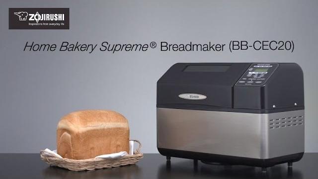 Watch Zojirushi Home Bakery Supreme Breadmaker BB-CEC20