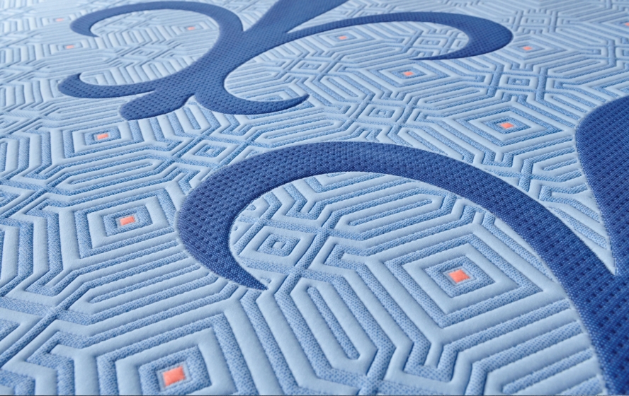 Blue mattress