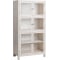 Classic Home Hera Display Cabinet in Creamwood