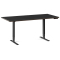 BDI Sequel 20 6152 Charcoal Stained Ash 66" x 30" Lift Standing Desk