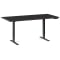 BDI Sequel 20 6152 Charcoal Stained Ash 66" x 30" Lift Standing Desk