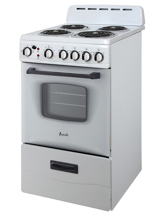 Avanti - ERU200P0W - Electric Ranges