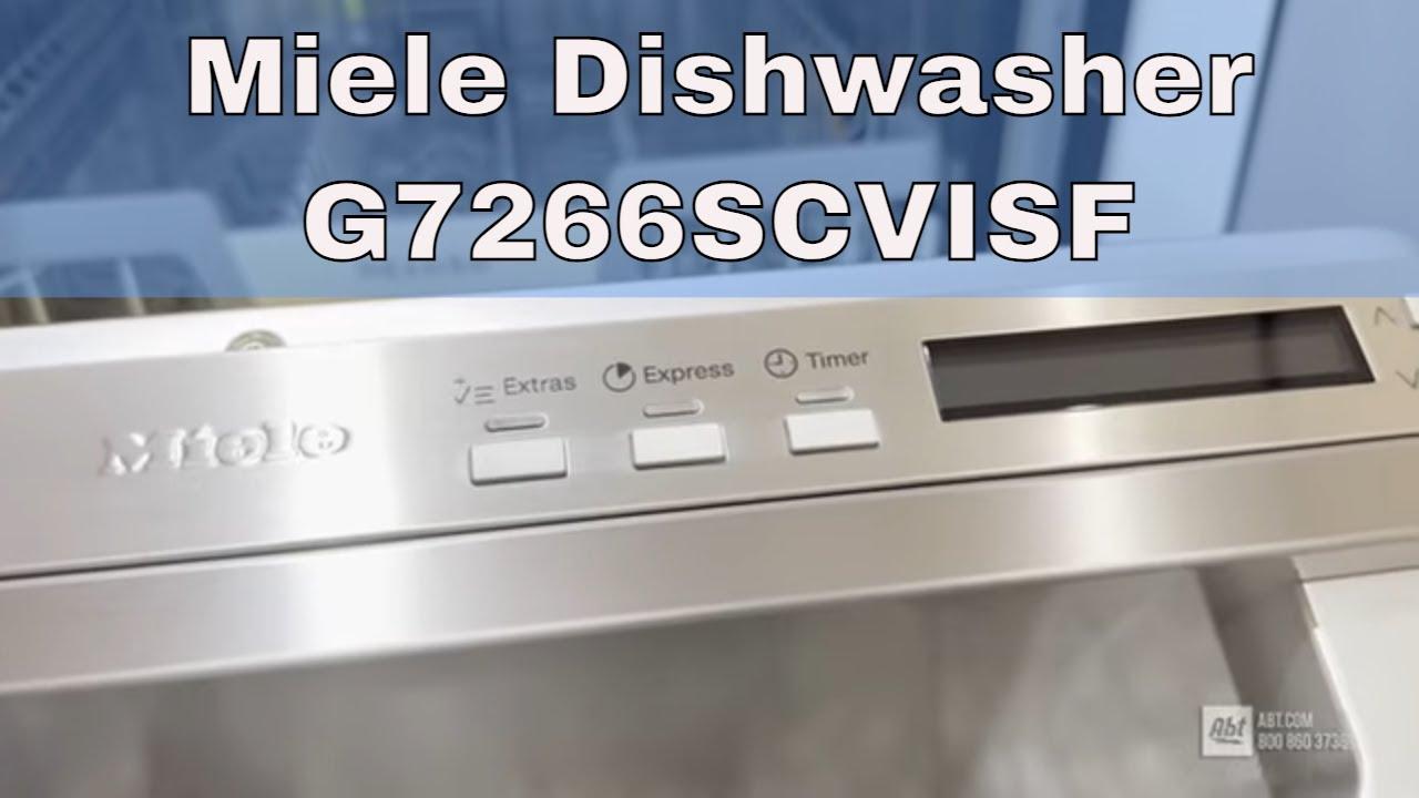 Watch Miele Dishwasher G7266SCVISF Walkthrough