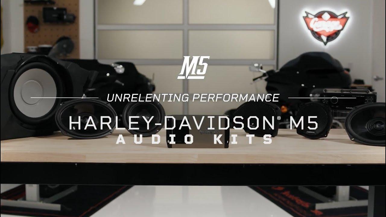 Watch Rockford Fosgate Harley-Davidson M5 Audio Kits | Product Overview