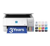 Epson EcoTank ET-2900 Wireless All-in-One Color Supertank Printer in White - C11CL63202