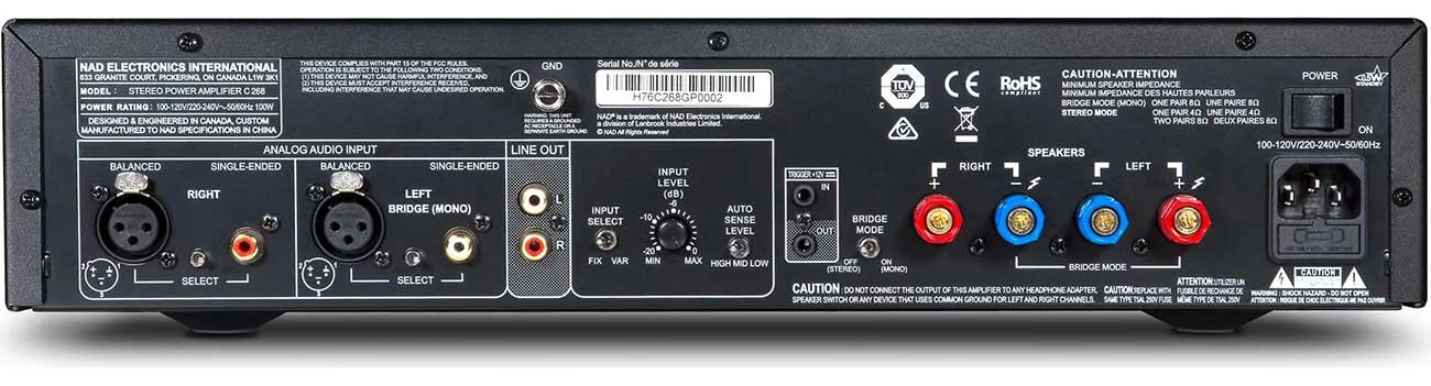 NAD - C268 - Amplifiers