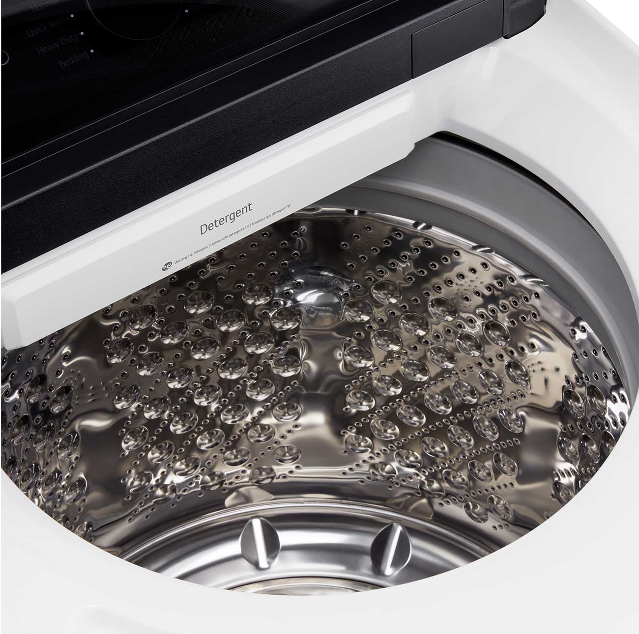 Dispenser view of LG Top Load Washer