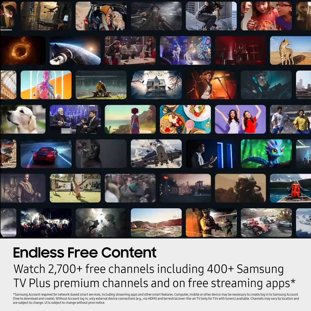 Endless Free Content. Watch 2,700+ Free Channels Including 400+ Samsung Tv Plus Premium Channels