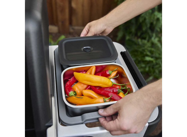 Weber Works Porte-Condiments/Accessoire à Clipser sur Les Rails latéraux des Plans de Travail Weber Works, avec Trous de Drainage, Passe au Lave- Vaisselle, 11,5 x 30,5 x 20,5 cm Weber Works Porte-Condiments/Accessoire à Clipser sur Les Rails latéraux des Plans de Travail Weber Works, avec Trous de Drainage, Passe au Lave- Vaisselle, 11,5 x 30,5 x 20,5 cm