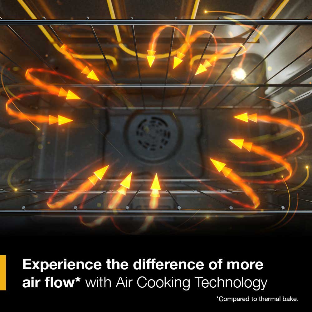 Feature View of Range Air Cooking