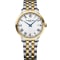 Raymond Weil Toccata Classic White Dial Two-Tone Gold PVD Watch, 39mm