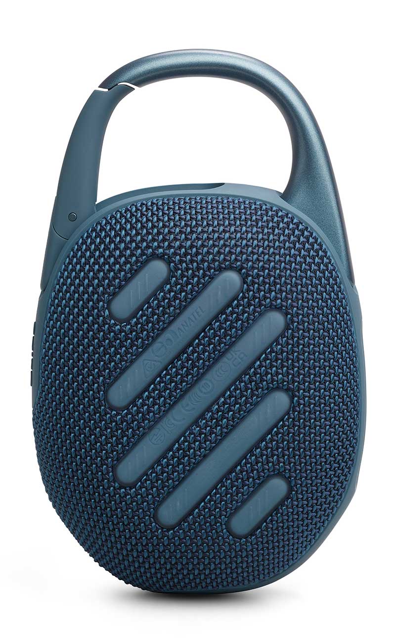 Rear view Portable Clip 5 Speaker