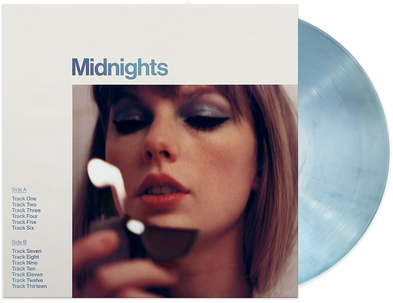 Taylor Swift Midnights - Moonstone Blue Colored Vinyl LP