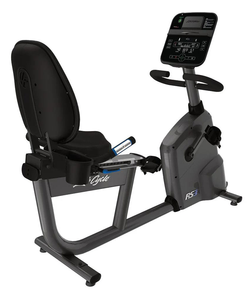 Front Angled view of Exercise Bike