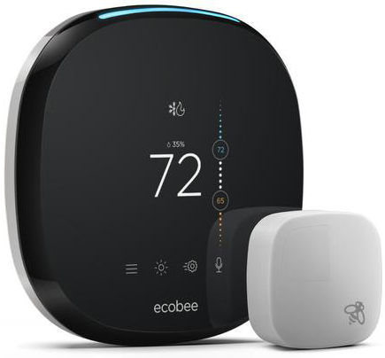 ecobee 4 Smart WiFi Thermostat EBSTATE401