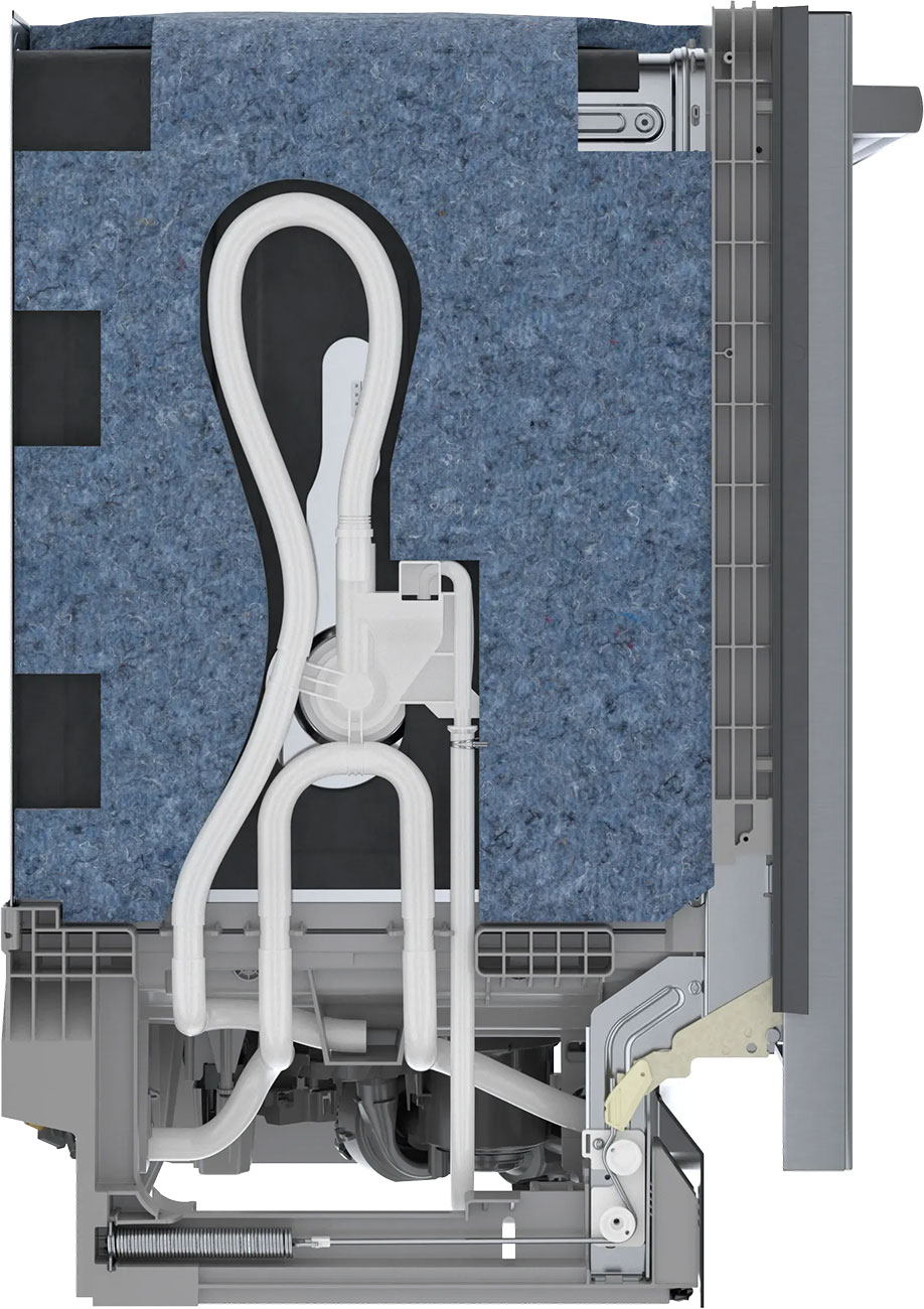 Side view of Bosch Dishwasher
