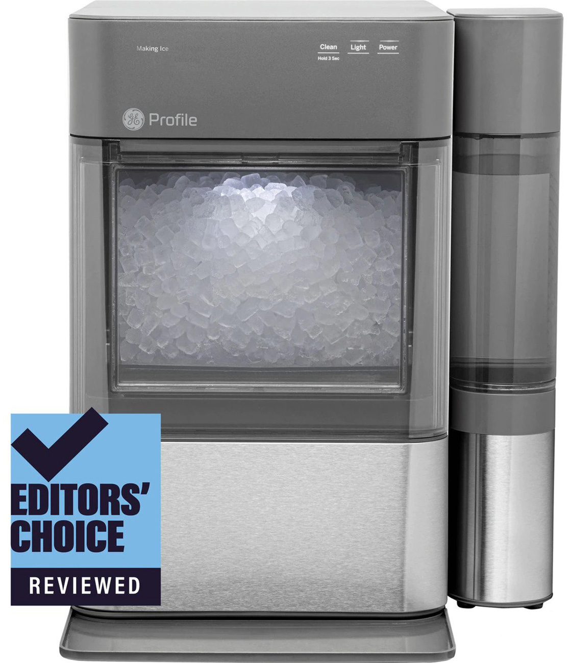 GE Profile Opal 2.0 Stainless Steel Nugget Ice Maker With Side Tank - XPIO13SCSS